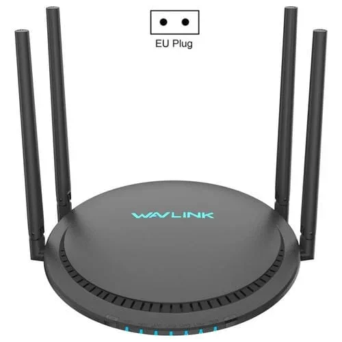 Amplificador de Señal Wavlink WN531P3 AC1200 Repetidor Inalámbrico Puerto WAN/LAN Enchufe de la UE