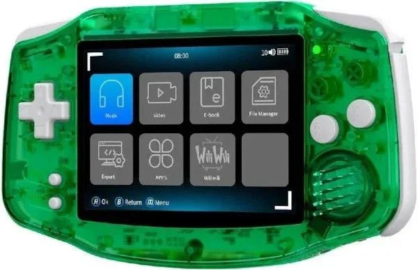 Anbernic consola rg34xx green (verde)