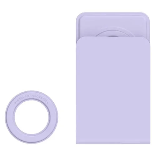 Anillo Magnético Titular de Teléfono Móvil Nillkin Versión Amigable con la Piel Magsafe (Púrpura)