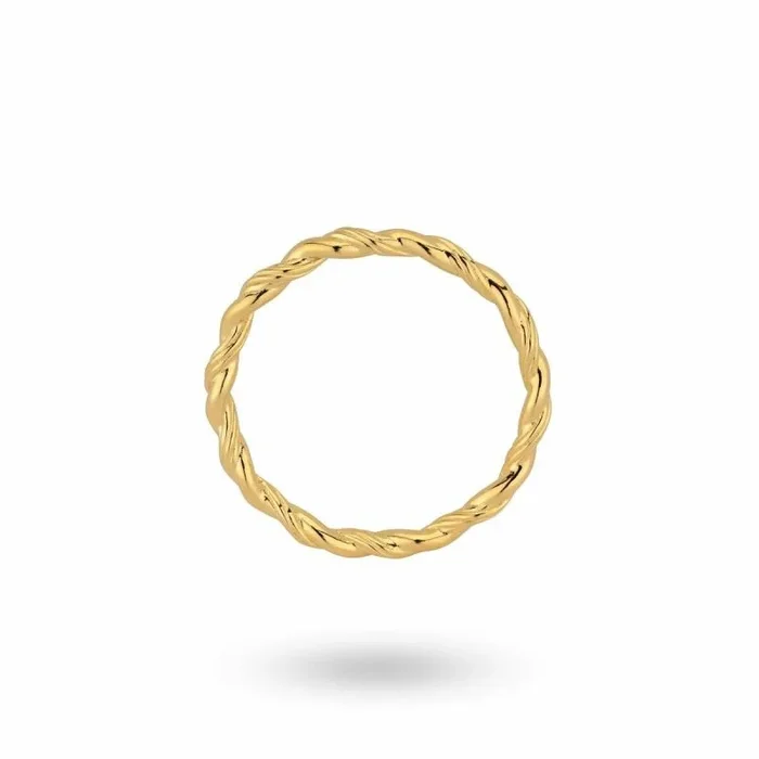 Anillo mujer 24kae 124138y/54 dorado 14