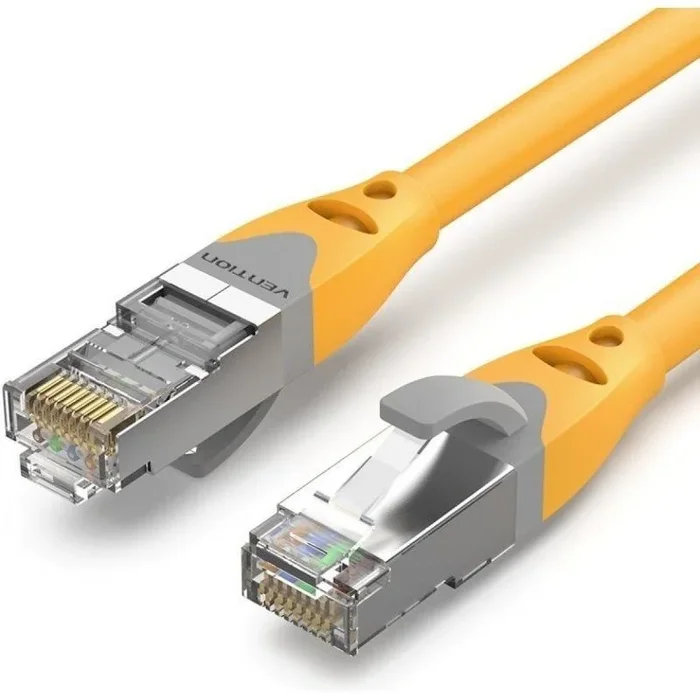 Anshesix Cable de Red Rígido UTP Categoría 6 Vention IBHYN Amarillo 15 m