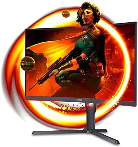 AOC C27G3U/BK pantalla para PC 68,6 cm (27″) 1920 x 1080 Pixeles Full HD LED Negro, Rojo