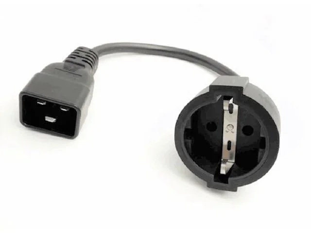 APC EPDU POWER CORD SCHUKO TO C20 0 Negro 0,5 m