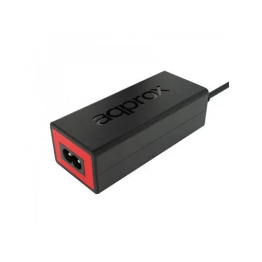 Approx appA01 adaptador e inversor de corriente Interior 90 W Negro, Rojo