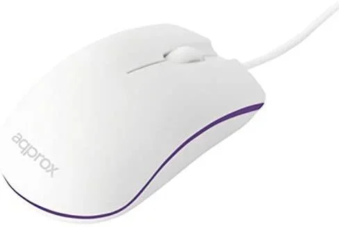 Approx APPOMNWP ratón USB tipo A Óptico 800 DPI