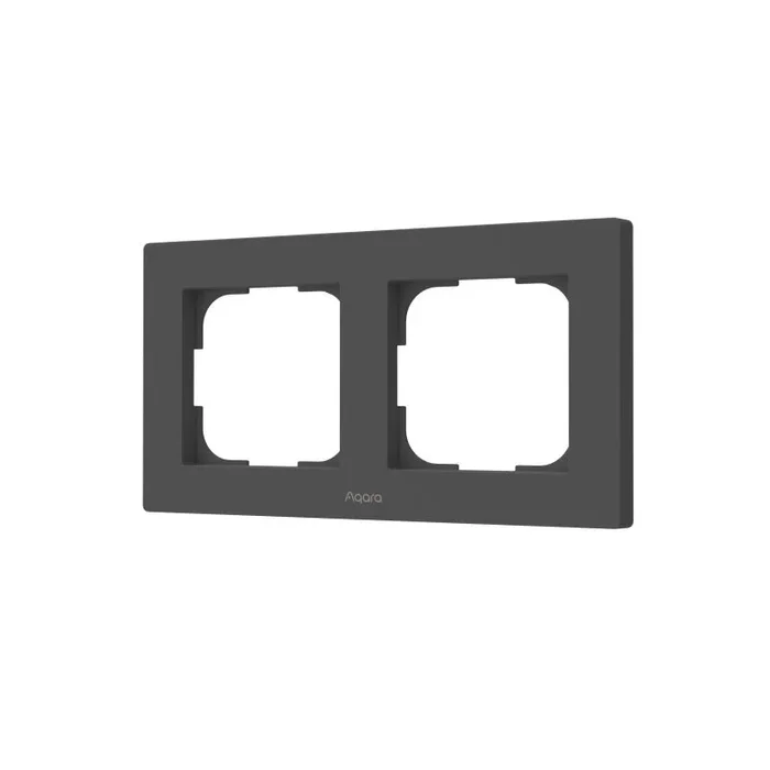 Aqara Switch Frame H2 EU Frente de 2 platos Gris