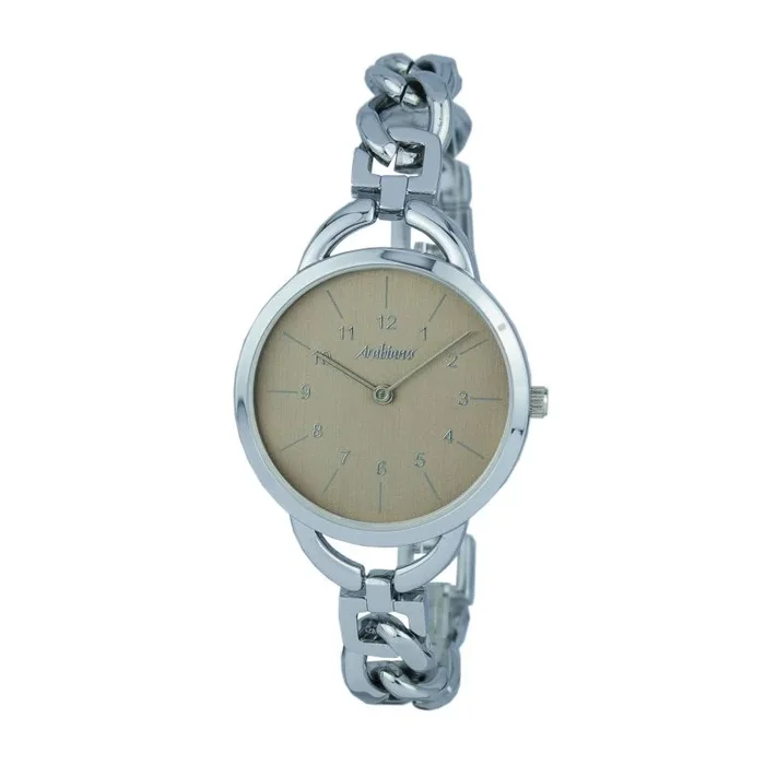 Arabians Reloj Analógico para Mujer de Cuarzo con Correa en Acero Inoxidable DBA2246B
