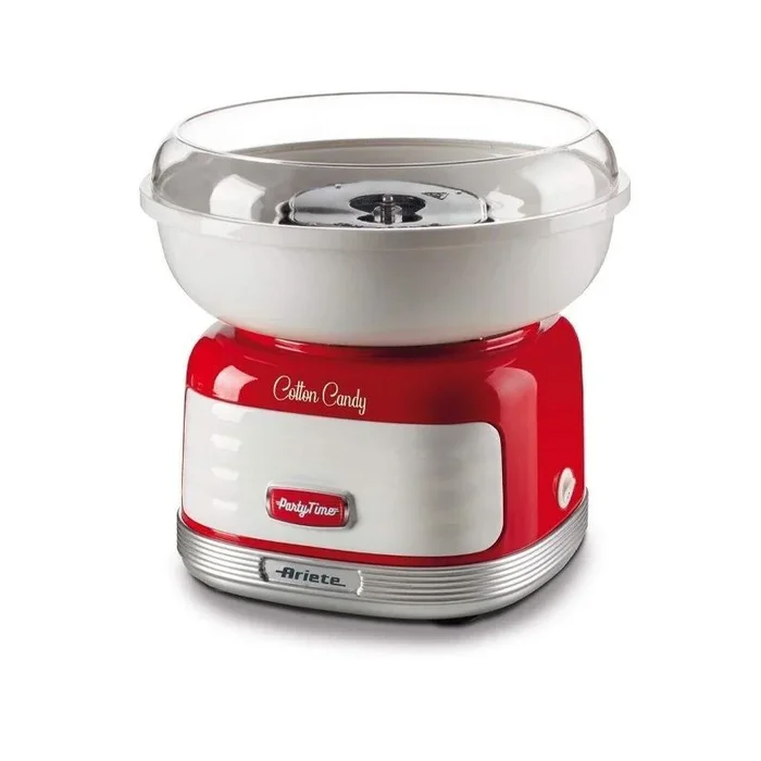 Ariete cotton candy 2973/00 partytime algodonera de azúcar 500 w rojo