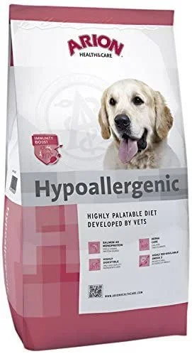 Arion Hypoallergenic 12 kg Adulto Arroz, Salmón