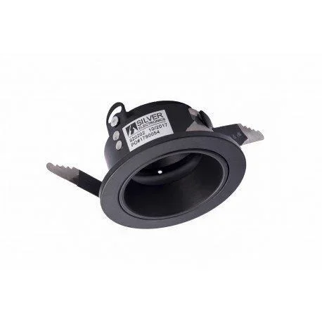 Aro Soporte SONA Circular Basculante NEGRO Para Modulo COB