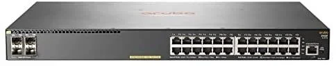 Aruba, a Hewlett Packard Enterprise company Aruba 2930F 24G PoE+ 4SFP Gestionado L3 Gigabit Ethernet (10/100/1000) Gris 1U Energía sobre Ethernet (PoE)