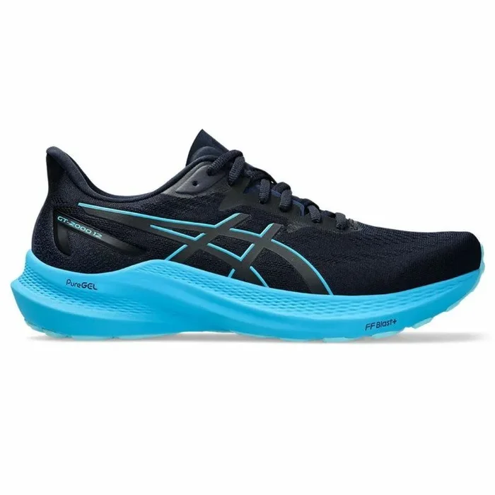 Asics GT-2000 12, Sneaker Hombre, Agua Digital Medianoche, 47 EU