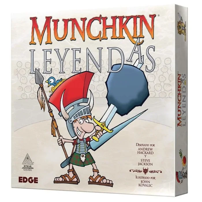 Asmodee – Edge Entertainment Munchkin Leyendas-Español, color (EESJML01)