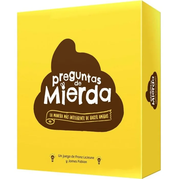 Asmodee Preguntas de mierda Preguntas de mierda 2ª edición Juego De Cartas Partido