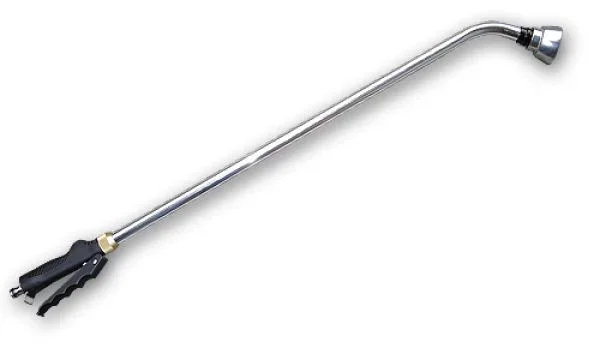 Aspersor de Lanza Bradas CH-KT436AFT, riego de jardín, 90 cm, mango ergonómico, válvula reguladora, cabezal con microagujeros, ajuste de caudal, ideal para plantas