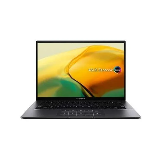 ASUS Zenbook 14 OLED UM3402YA-KM464WS – Ordenador Portátil 14″ 2.8K 90Hz (AMD Ryzen 5 7530U, 16GB RAM, 512GB SSD, Radeon Graphics, Windows 11 Home) Negro Jade – Teclado QWERTY español