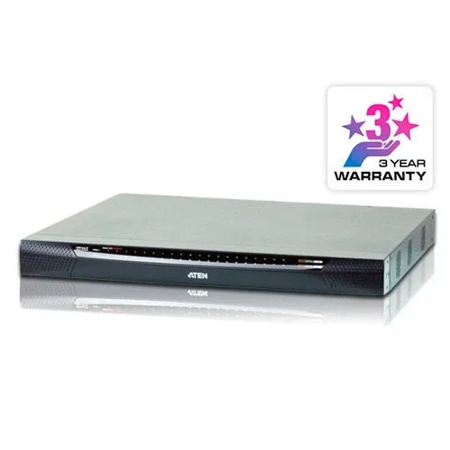 Aten 40-puertos 5-bus cat5e/6 kvm sobre ip switch, con audio soporte medio virtual – kn4140va-ax-g