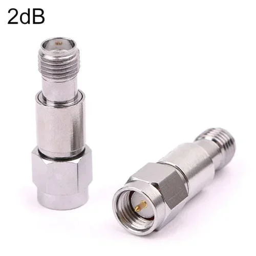 Atenuador Coaxial Sma 2Dbi DC-6GHz Conectores Fijos