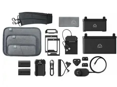Atomos ATOMACCKT5 accesorio para Cámara de Vídeo Digital (DVR) Kit de accesorios Batería Negro Plástico 1 pieza(s)