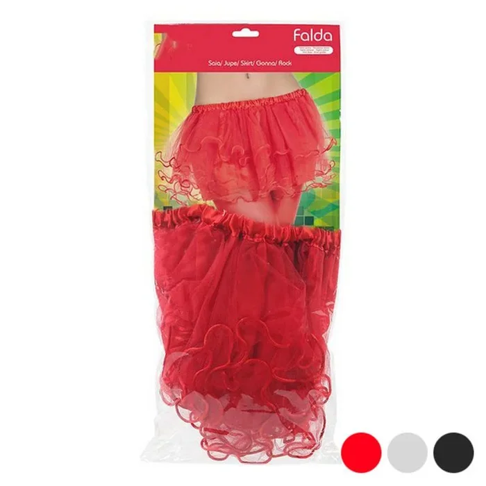 Atosa-49528 Atosa-49528-Accesorio-Falda, Color Rojo (49528)