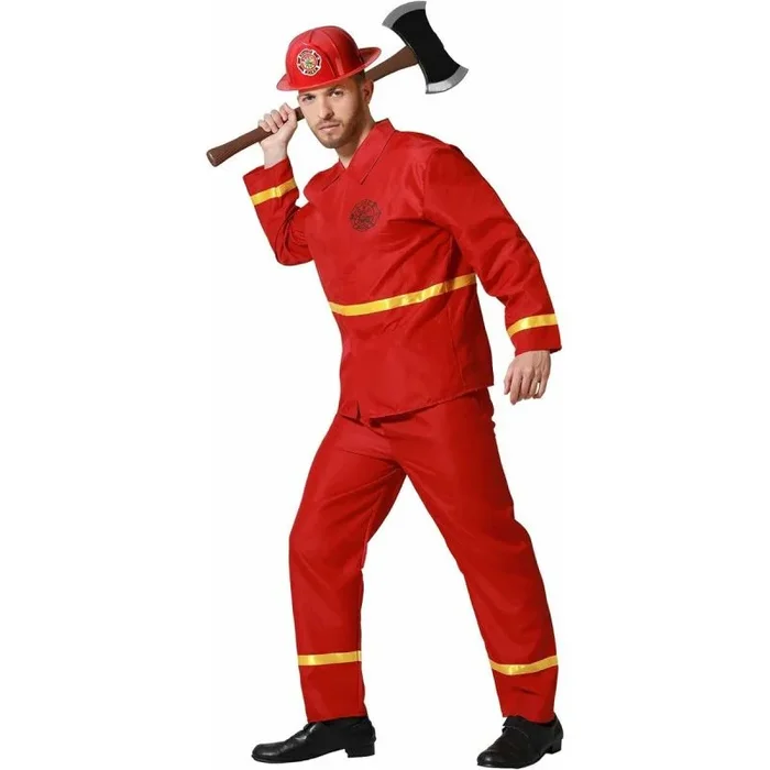 Atosa disfraz bombero hombre adulto M