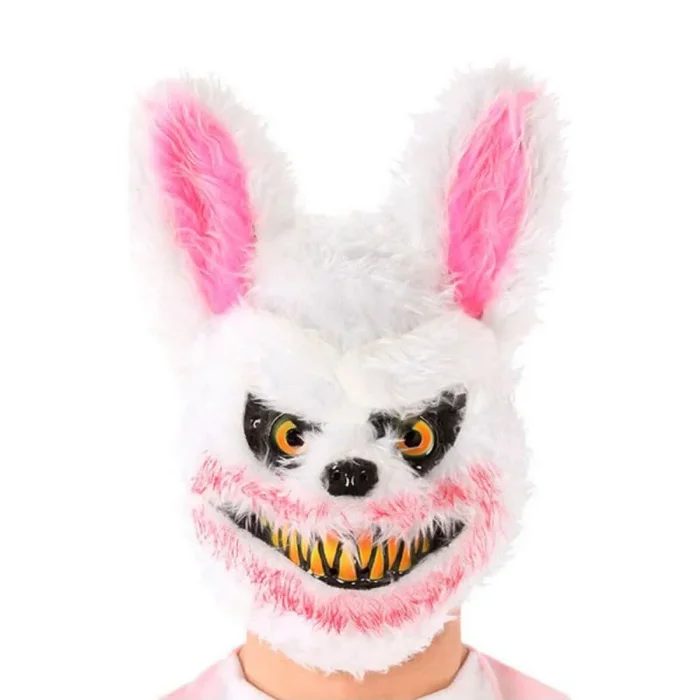 ATOSA máscara de halloween animal asesino conejito
