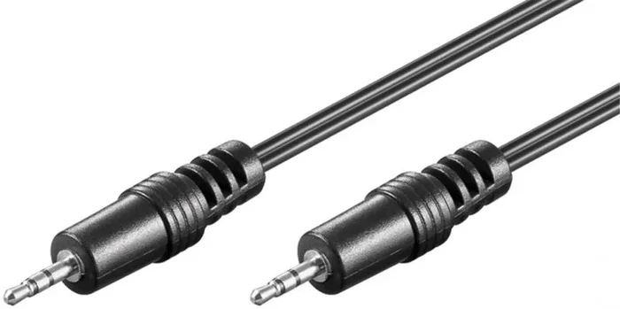 Audio-Video-Kabel 1,5m 2,5mm stereo Stecker 2,5 stereo Stecker 1,5m