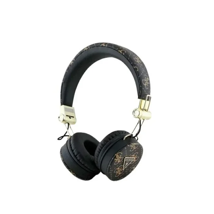 Auricular diadema inalámbrico guess 4g triangle / cancelación de ruido / bt 5.3 / 300 mah / negro / gubh70e4ptmk