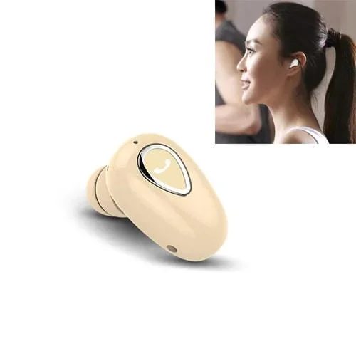 Auricular Inalámbrico Yx01 Bluetooth 4.1 A Prueba De Sudor Conexión De Memoria Llamada Hd (Carne)
