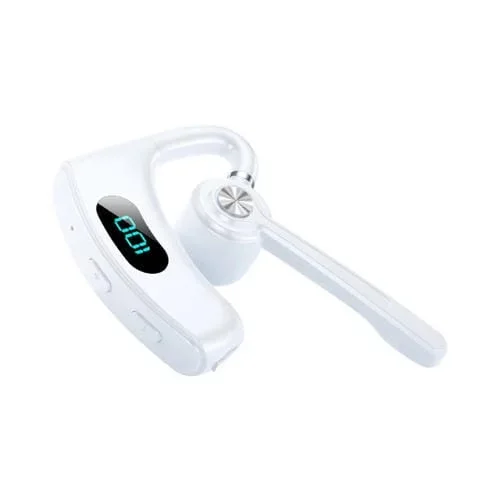 Auriculares Bluetooth V600 On-Ear Ows Con Cancelación De Ruido Para Juegos De Conducción Ósea (Blanco)