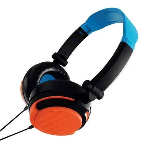 Auriculares con cable y micrófono PGTECH para juegos supraaurales compatibles con Nintendo Switch 2, Switch, PS5, Xbox y PC. Compatibles con múltiples plataformas.