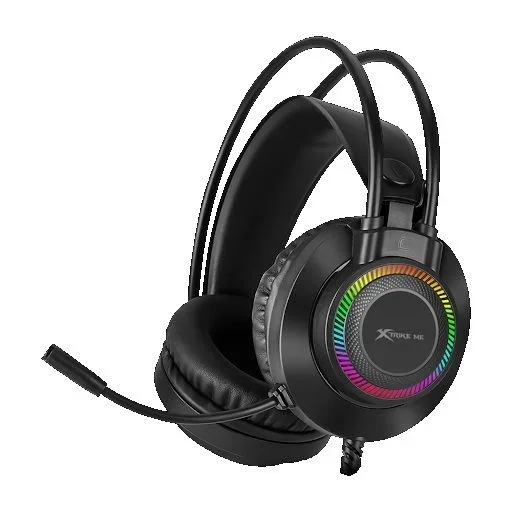 Auriculares con microfono xtrike me gh – 509 gaming rgb jack