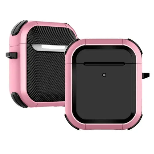 Auriculares inalámbricos Thunder Mecha TPU funda protectora para Aeronaves 1/2 (Rosa)