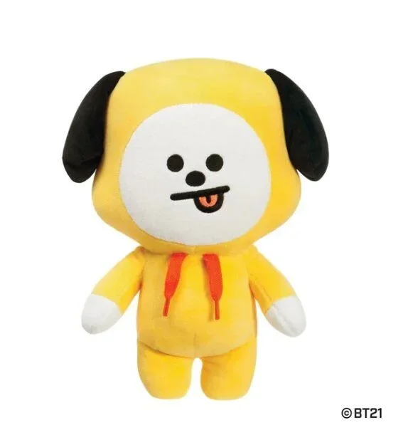 Aurora World-Aurora, 61449, BT21 Official Merchandise, CHIMMY Plüschtier, 26cm, Gelb, Color Yellow
