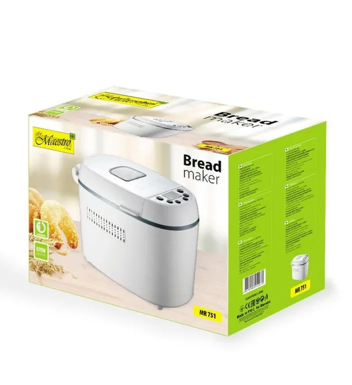 Automatic Bread Maker MAESTRO MR-751