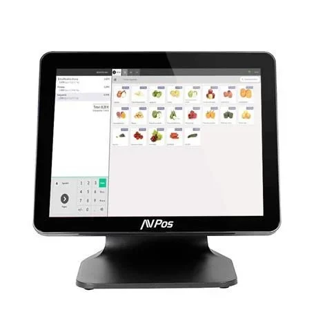 Avpos tpv k4000 slim 15 tactil – rk3568 – 4gb memoria – ssd 64 gb – color negro