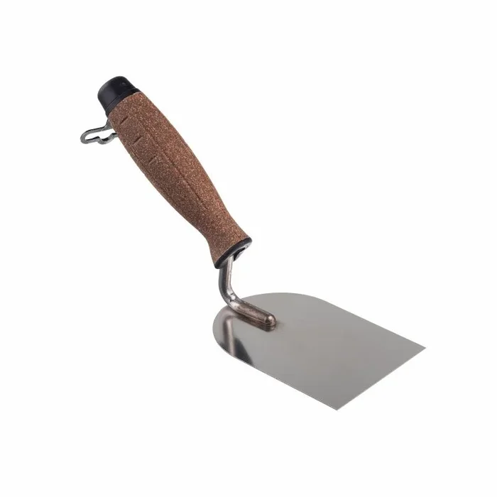 Awtools kielnia sztukatorska nierdzewna łopatkowa 60mm uchwyt z korka