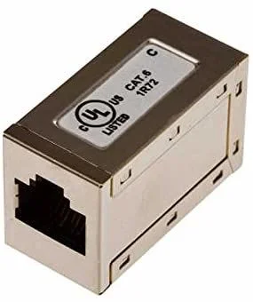 Axis 5503-771 cambiador de género para cable RJ-45 Acero pulido