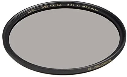 B+W XS-Pro – Filtro (Densidad Neutra ND 0.6 802, Nano, 72 mm)