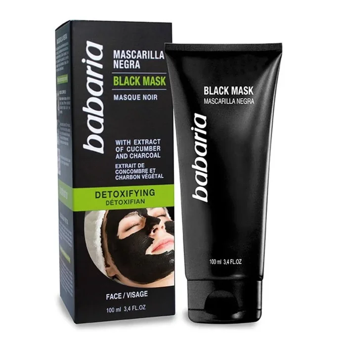 Babaria detoxifying black mask 100ml