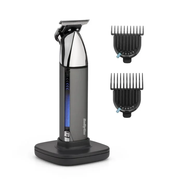 BaByliss Super-X Metal T996E depiladora para la barba Batería 13 1,2 cm Mojado y seco Negro