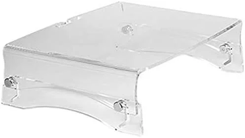BakkerElkhuizen Q-riser 110 61 cm (24″) Transparente Escritorio