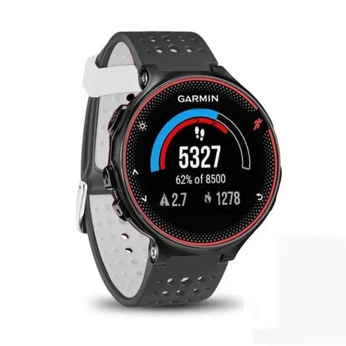 Banda para Garmin Forerunner 235 de Reloj Dos Colores (Blanco Negro)