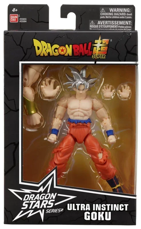 BANDAI – Dragon Ball Super Dragon Stars Figura de Acción Goku Ultra Instinto 17cm – 35994 Multicolor – Figura articulada – Regalo Ideal para los fanaticos de Dragon Ball.