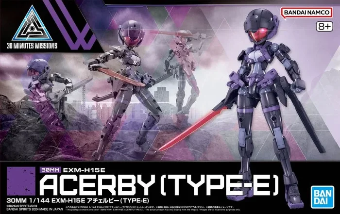 BANDAI Hobby KIT 30MM 1/144 EXM-H15E ACERBY (Tipo-E)