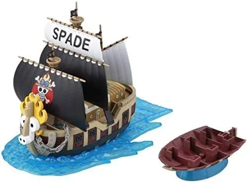 BANDAI One Piece – Model Kit – Ship – Spade Pirates (15 cm)