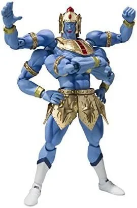 Bandai- S.H.Figuarts Ashuraman Original Color Edition Kin, Multicolor, 6″/15 cm (BAN14938)