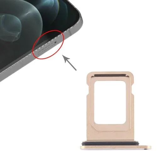 Bandeja Tarjeta SIM Apple iPhone 12 Pro (Dorado)