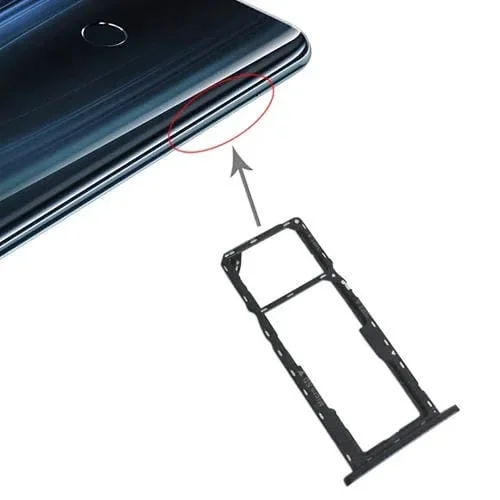 Bandeja Tarjeta SIM + Bandeja Micro SD Asus Zenfone Max Pro (M2) ZB631KL (Negro)