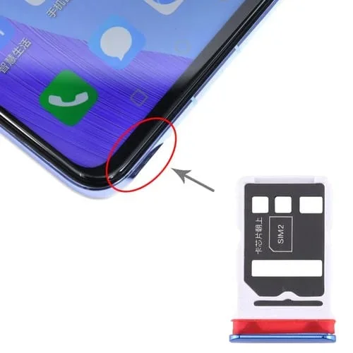 Bandeja Tarjeta SIM (Dual) Honor V30 Pro Honor V30 (Azul)